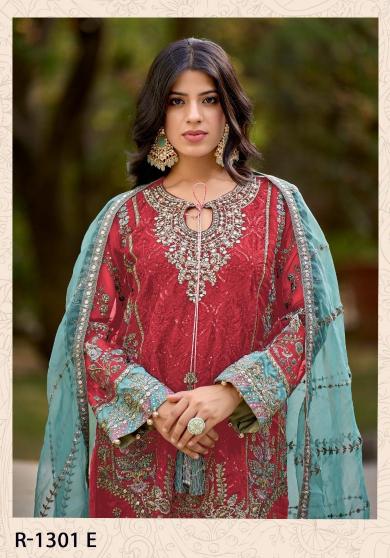 shree fabs r 1301 beautiful collection fully stitch pakistani suits 