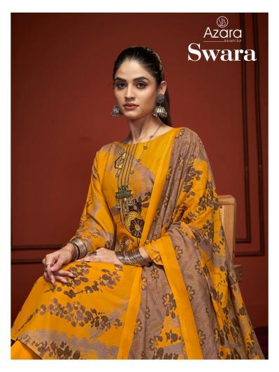 radhika azara swara unique print viscose cotton 3pcs suits
