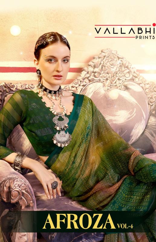 afroza vol 4 by vallabhi prints georgette classic saree