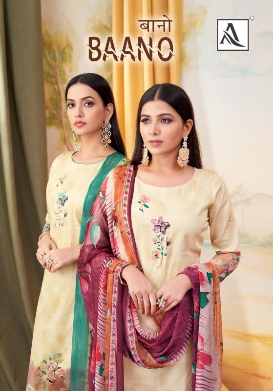 baano by alok elegant style zam discharge print stylish big size salwar suit set 