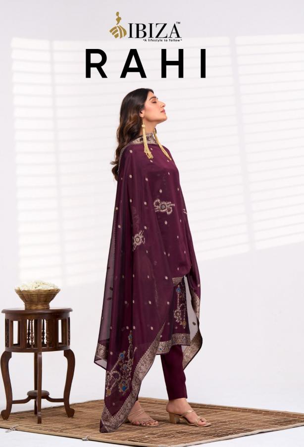 rahi by ibiza banglory silk jacquard attractive look ladies suit 