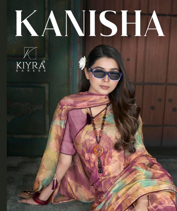 kiyra kanisha hit design dull moss saree with blouse pieces 