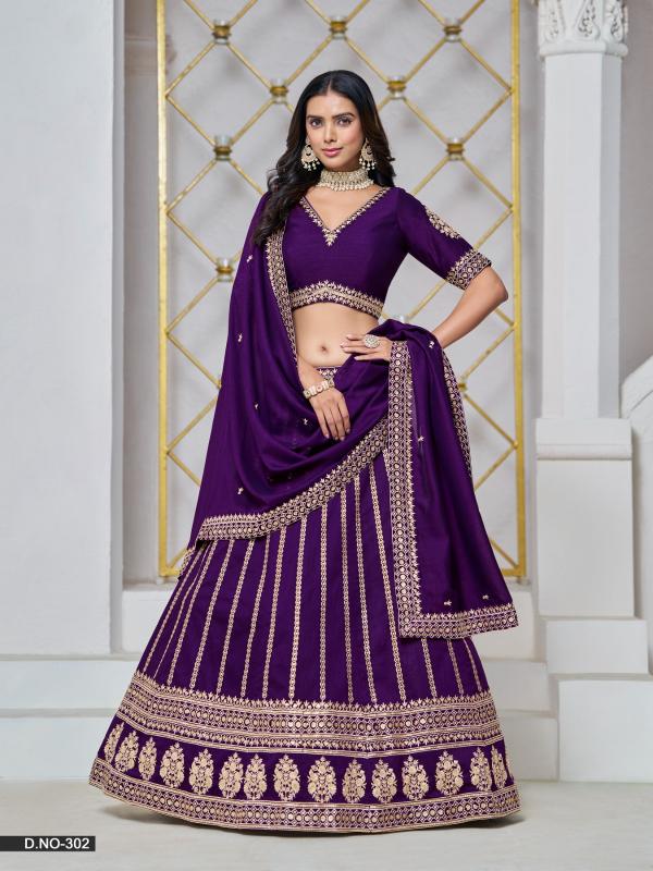 mehvish launch mehvish vol 3 art silk unstitch lehenga for wedding