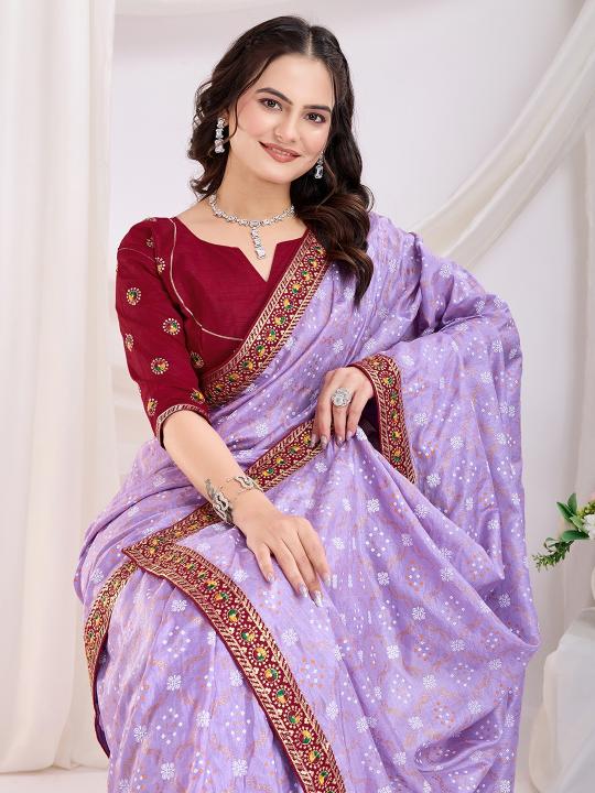 pr badshah vichitra silk elegance style saree wholesaler  