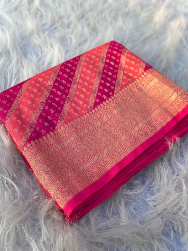 pr kc 3075 banarasi silk pretty look saree online trading 