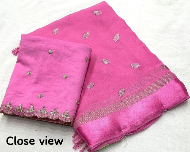 pr kc 321 jaipuri colour addition georgette saree with fancy blouse 