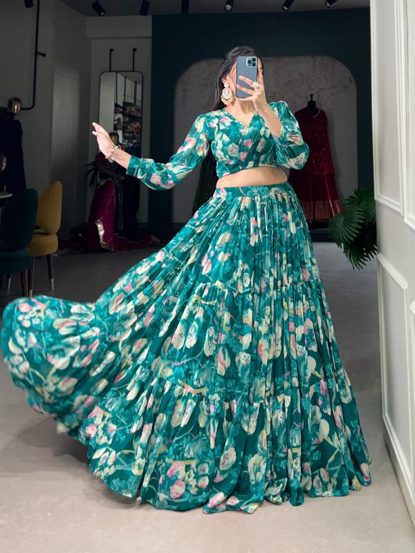 pr varsha nnk1135 georgette chex fully stitch designer chaniya choli 