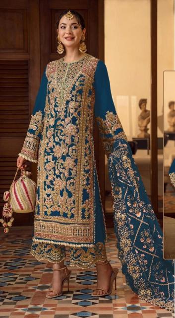 r 1085 klmn by ramsha georgette modern pakistani full stitch salwar suit 