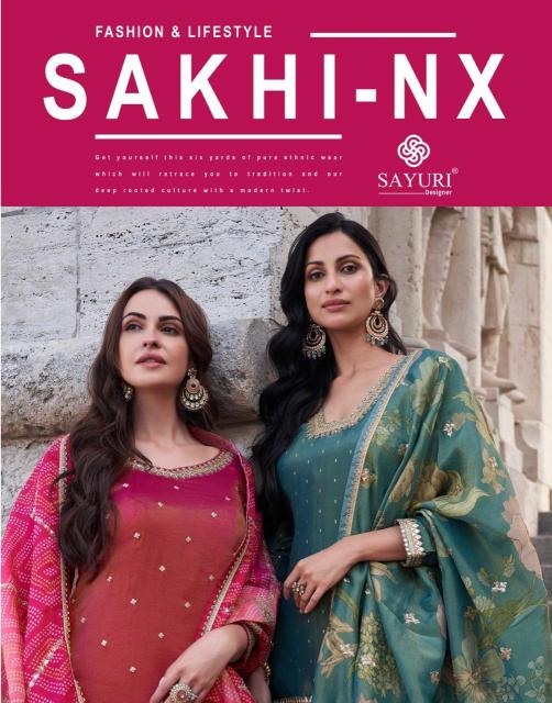 sayuri designer launch sakhi nx readymade simar fashionable plazzo suit online 
