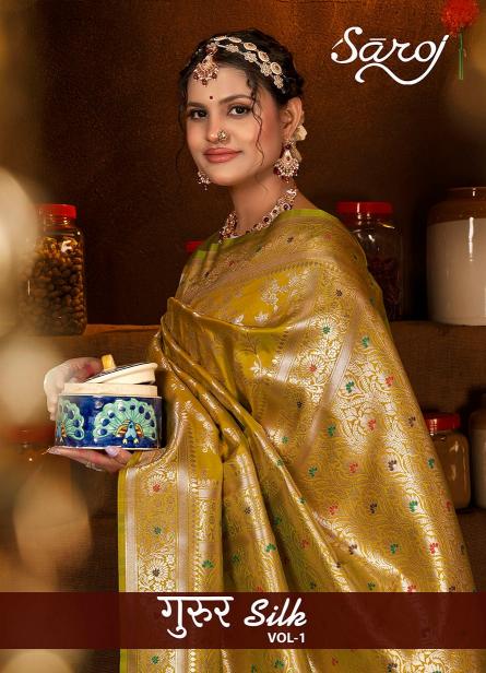Gurur silk Saroj vol.1 50*600 Silk saree 