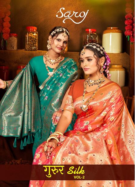 Gurur silk Saroj vol.2 50*600 Silk saree 