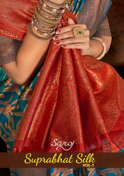 Suprabhat silk Saroj vol.1 soft slk saree 
