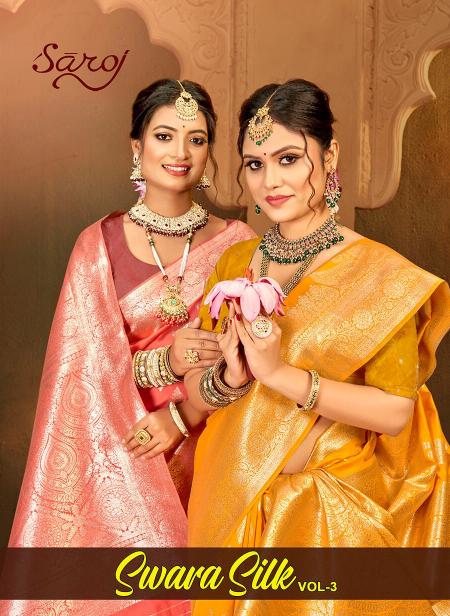 Swara silk Saroj vol.3 Soft silk saree