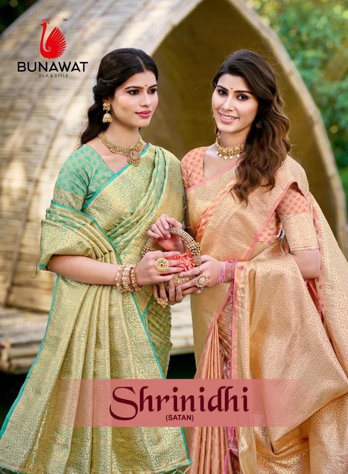 Shrinidhi By Bunawat New Designer Silk Sarees Wholesale Collection