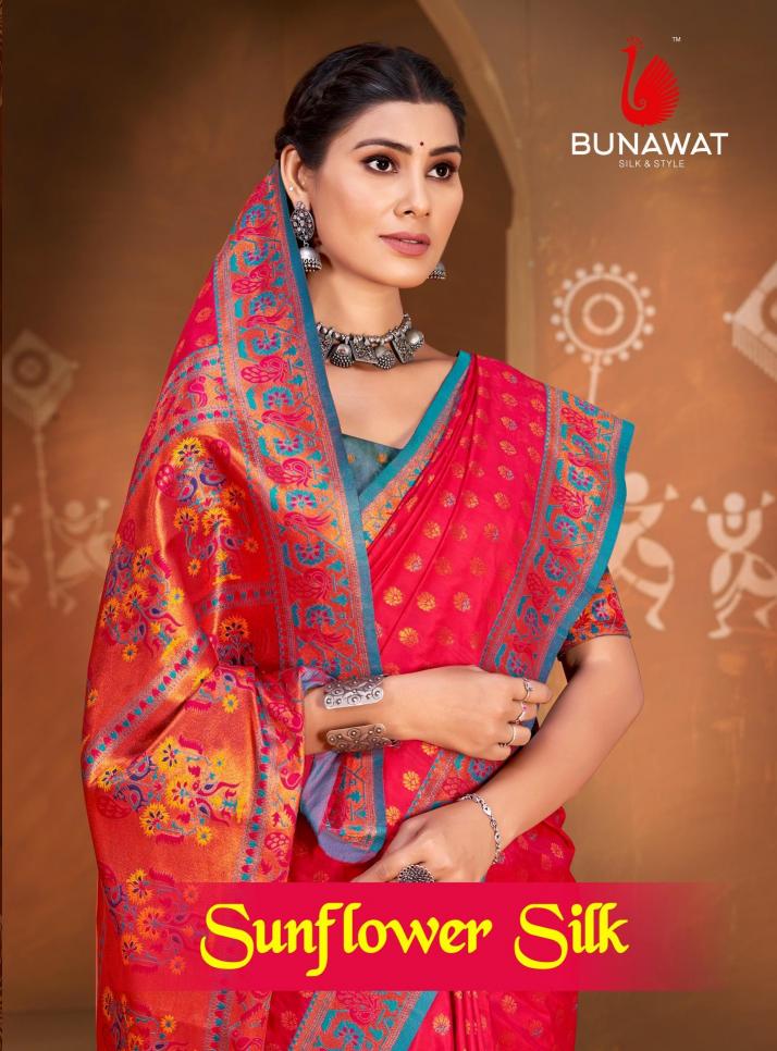 Sunflower Silk By Bunawat Exclusive Designer Silk Sarees Collection
