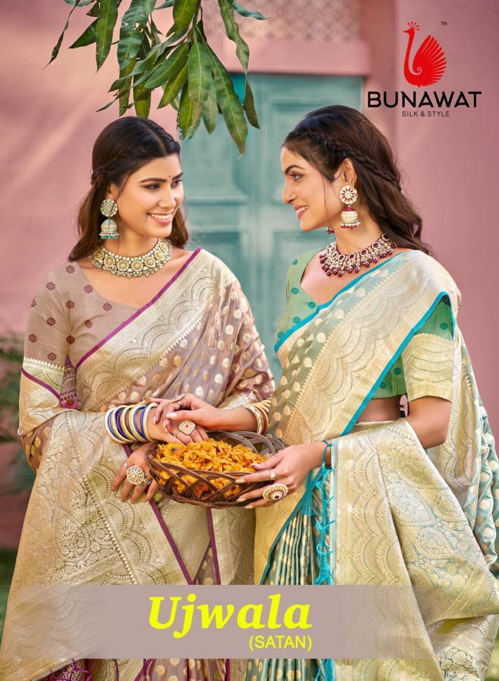 Ujwala By Bunawat Latest Designer Heavy Silk Sarees Collection