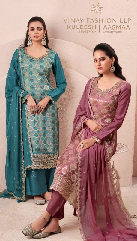 aasmaa by vinay fashion kuleesh traditional moga silk suits perfect for festivals 
