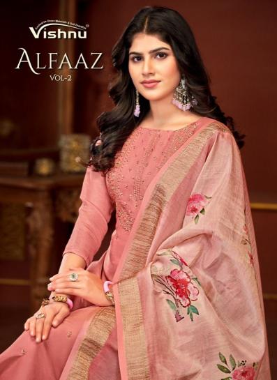 alfaaz vol 2 by vishnu simmer silk luxurious salwar suit for women