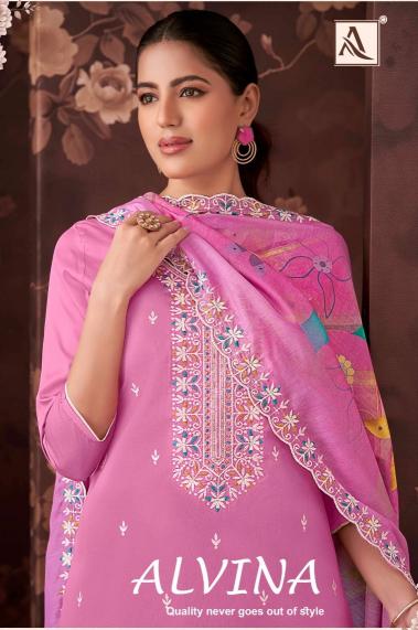 alvina by alok zam cotton comfortable pakistani suits online 