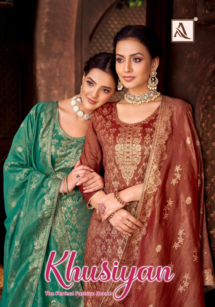 KHUSIYAN BY ALOK DAILY LIFESTYLE DESIGNER SUITS