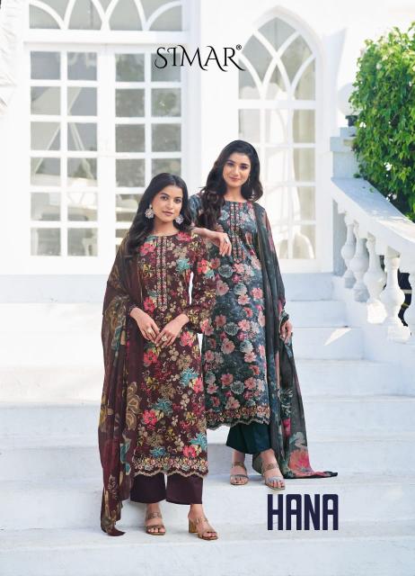 hana by glossy jam cotton hit design salwar kameez online  
