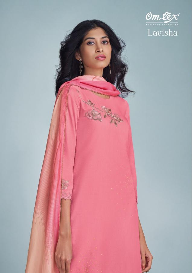 omtex lavisha popular design lawn cotton dress material online 