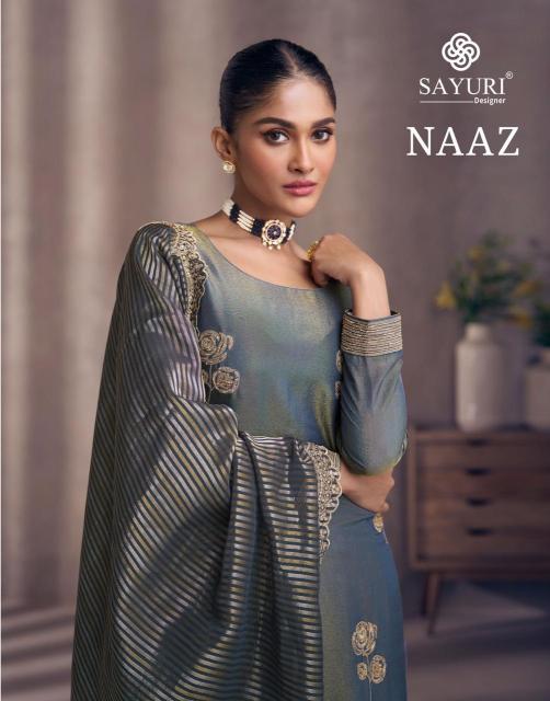 sayuri designer naaz readymade simar silk shop trendy salwar suit set  
