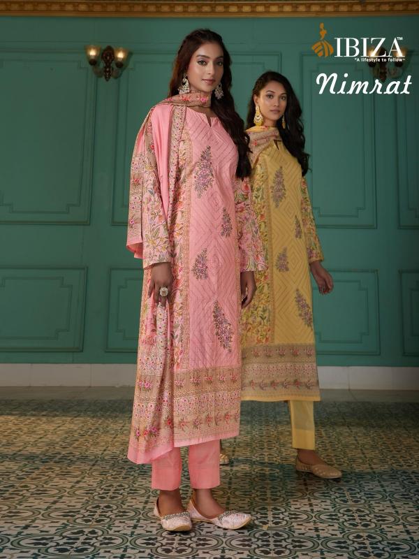 ibiza nimrat hit design lawn cotton unstitch salwar kameez 