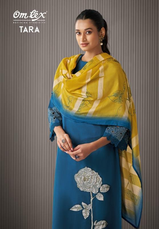 tara by omtex lawn cotton comfortable classic dress material 