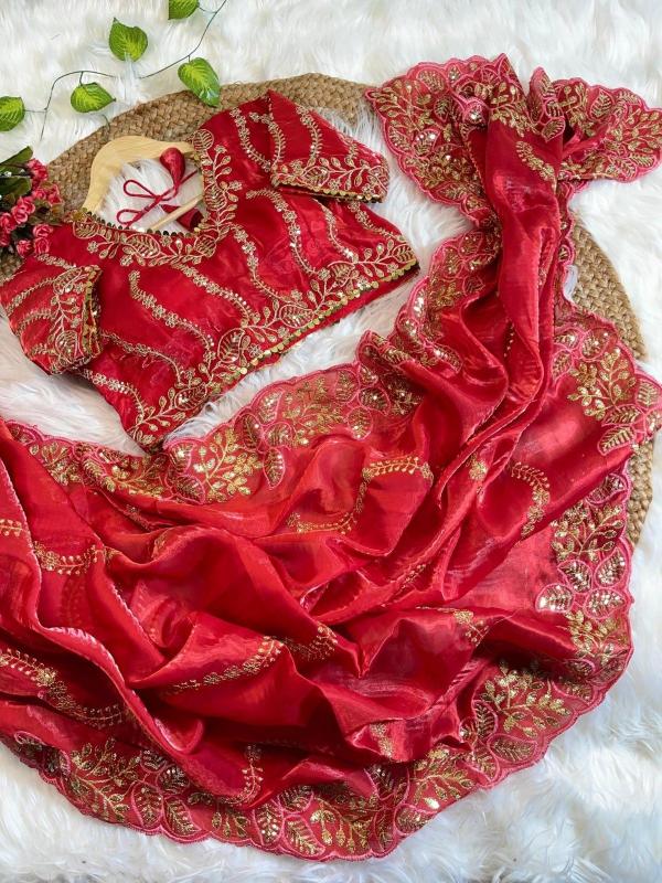 pr kc 127 zimmy choo silk fashionable design sarees 