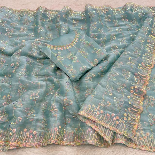 pr kc 823 burburry sequence work traditional wear saree online 