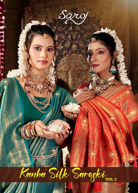  Kanha Silk Saroski Saroj vol.2 Soft kanjivaram silk 