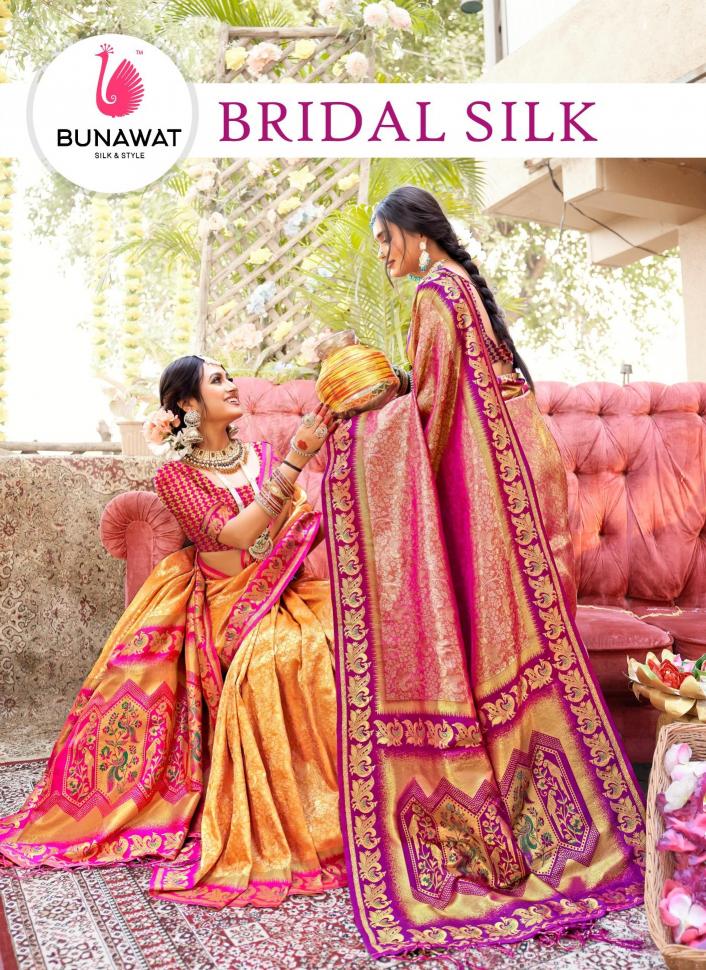 Bridal Silk By Bunawat Wedding Silk Latest Designer Sarees Collection