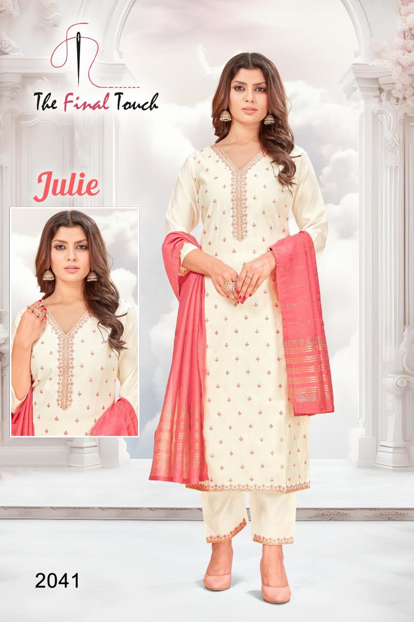 the final touch r r fashion julie rayon full stitch classic look combo dress for ladies 