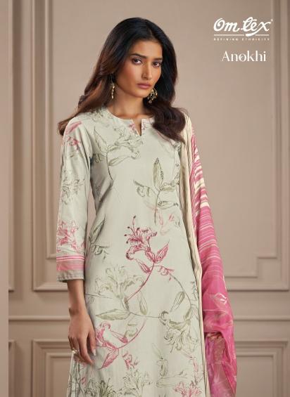 anokhi by omtex lawn cotton pretty look suit for womens 