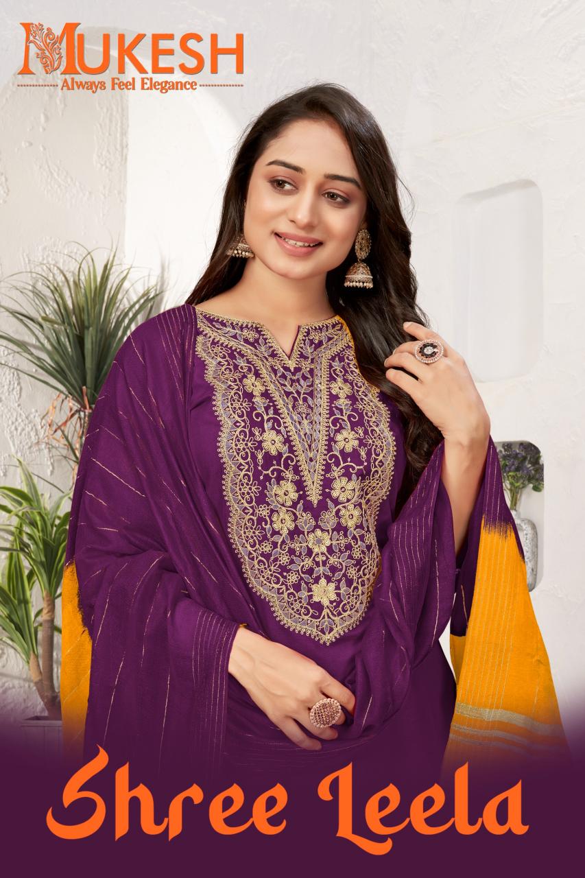 pr shree leela fully stitch rayon pretty look plus size 3pcs dress online 