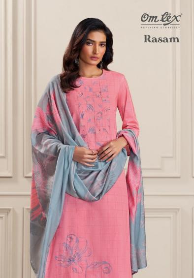 omtex rasam beautiful look lawn cotton 3pcs dress online 