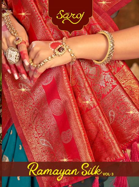Ramayan silk Saroj vol.3 soft silk saree