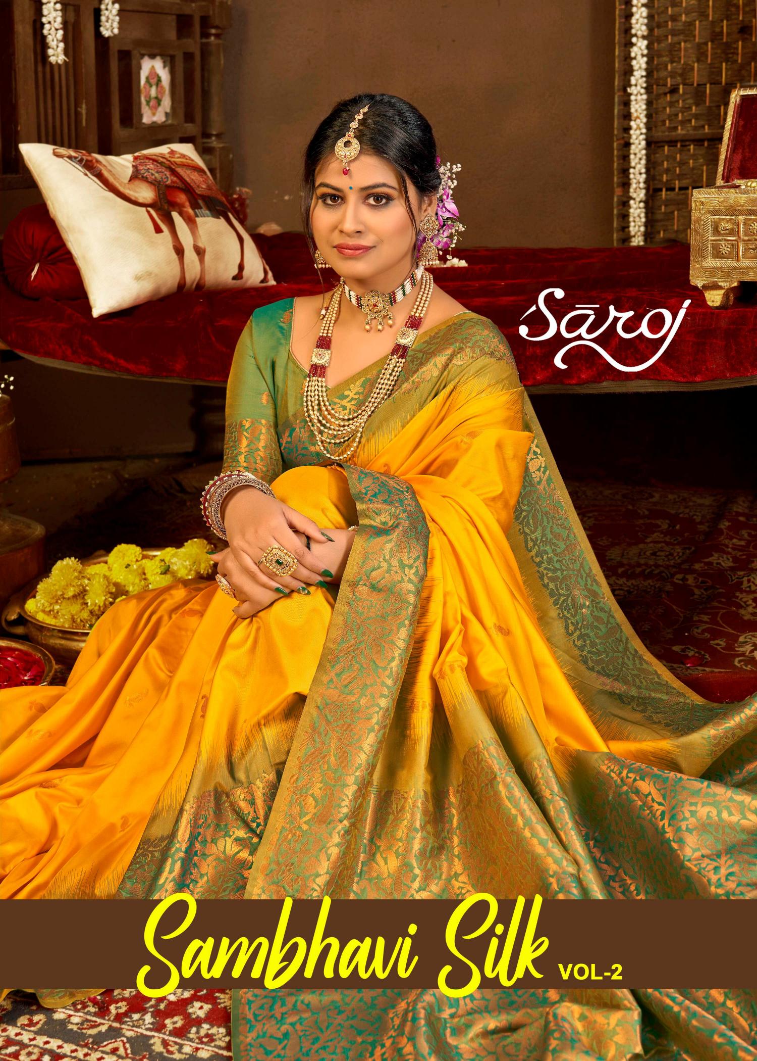 Sambhavi silk Saroj vol.2 soft silk saree