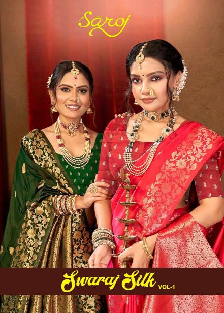 Swaraj silk Saroj vol.1 50*600 silk saree
