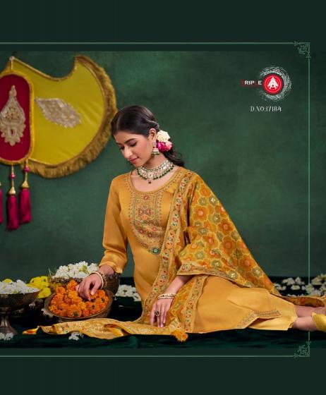 amrit by triple a jam cotton comfortable fullstitch big size salwar kameez 