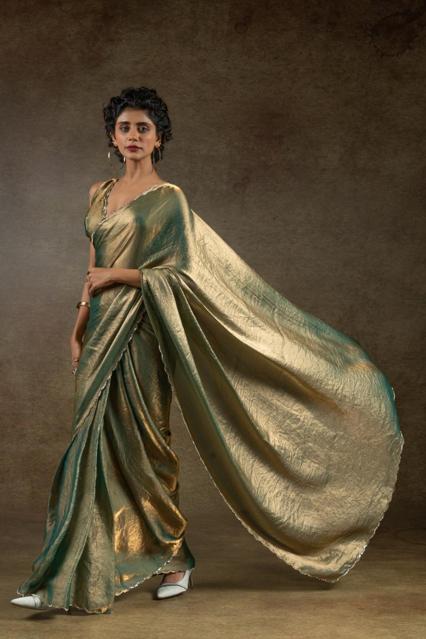 103a-103e satin silk festive look ready to wear saree wholesaler 