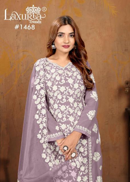 laxuria trendz 1468 fully stitch faux georgette salwar kameez online 