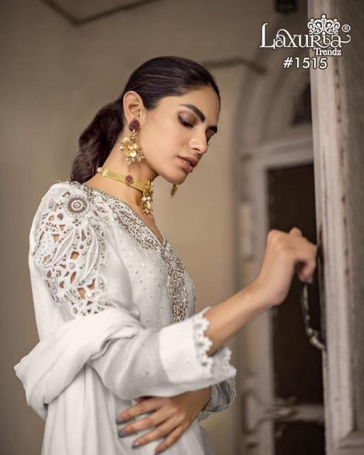 laxuria trendz 1515 readymade classic vichitra suit for womens 