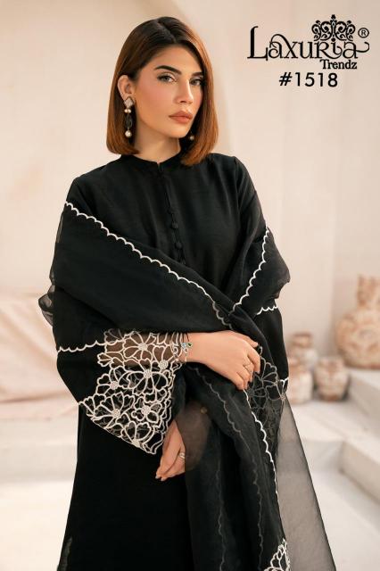 laxuria trendz 1518 readymade georgette designer pakistani suits 