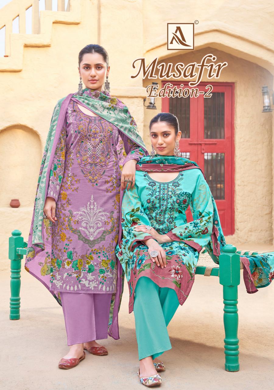 MUSAFIR VOL 2 BY ALOK LADIES SUITS 