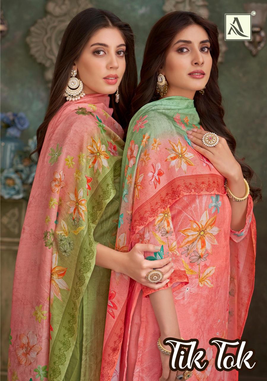 tik tok by alok viscose muslin model pakistani 3pcs dress