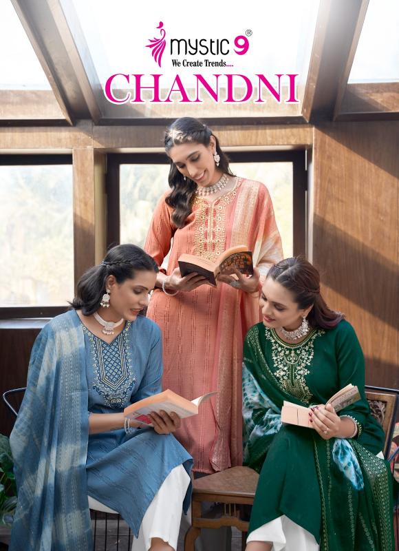 mystic9 chandani vol 1 fully stitch rayon stylish look dress online 