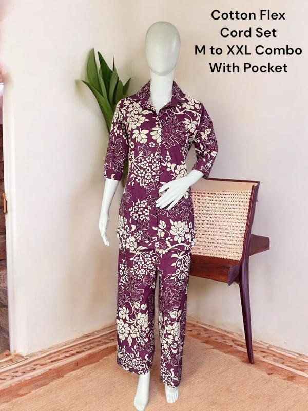 COTTON FLEX CO ORD SET
