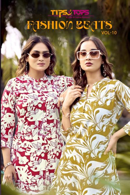 tips & tops fashion beats vol 10 full stitch cotton pretty co-ord set online 